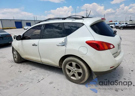 2009 Nissan Murano S z USA, uszkodzony, nr VIN JN8AZ18U19W024314
